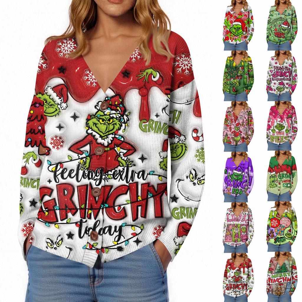Women's Casual Everyday Tops Knitted Cardigan Jacket