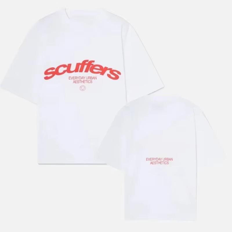 

2025 Южная Америка Новые Модные Принтованные Шлепанцы Мужские и Женские Футболка для Серфинга и Отпуска Роскошные Бренды Уличный Стиль Короткий Рукав Унисекс Топ M