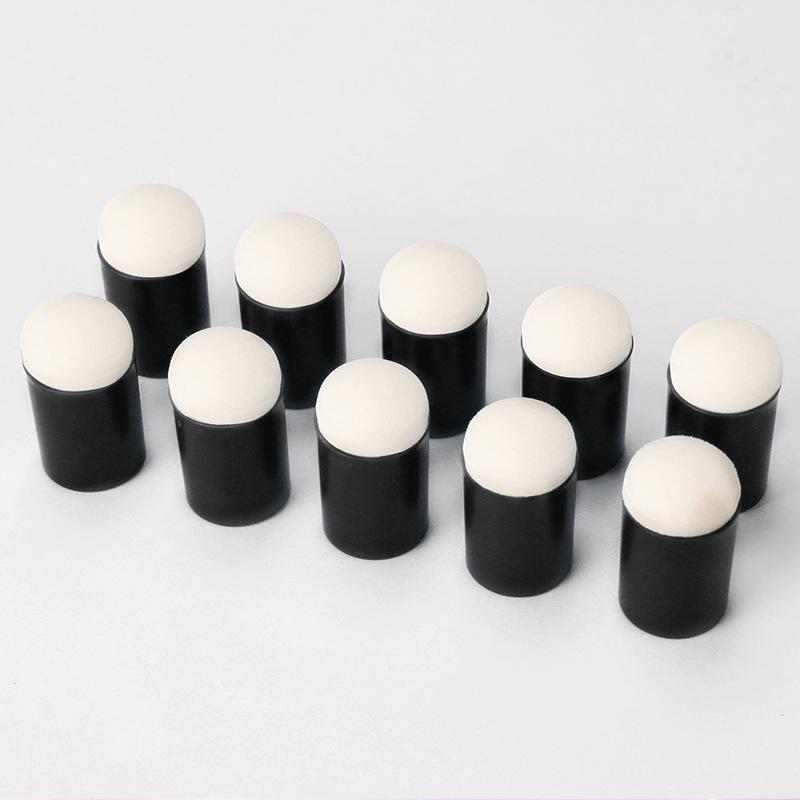 

10 шт. губчатых напальчников для раскрашивания лица и инструменты для рисования, детские самодельные раскрашивающие прижимающие напальчники