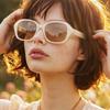 Adije Omir (Ivory-Brown) Rv1048 Men'S & Women'S Sunglasses Uv Protection