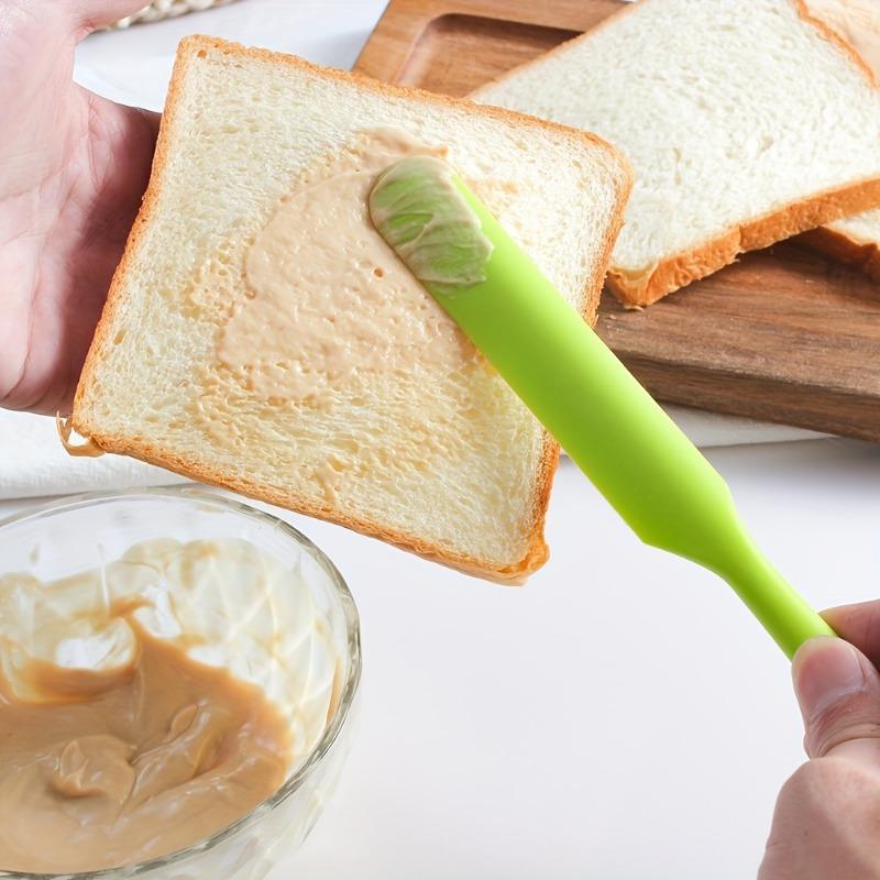 1PCS silicone spatula cream cake bread jam knife stirring knife non-stick baking tool food grade material high temperature resistance