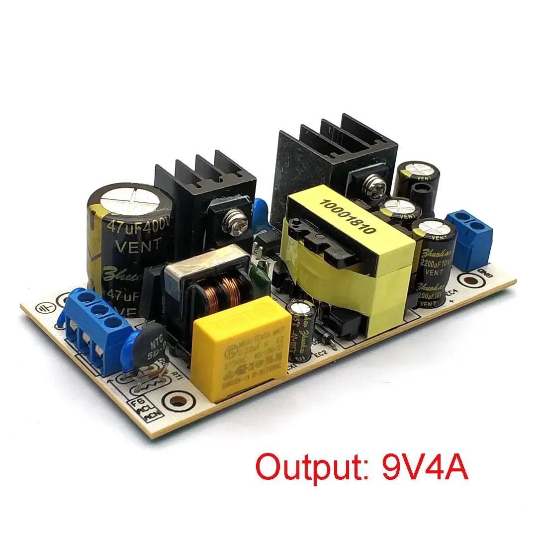 

AC-DC 5V 9V 12V 24V 36V Імпульсний модуль живлення AC До DC Знижувальний трансформатор Модуль живлення 36Вт 9V4A