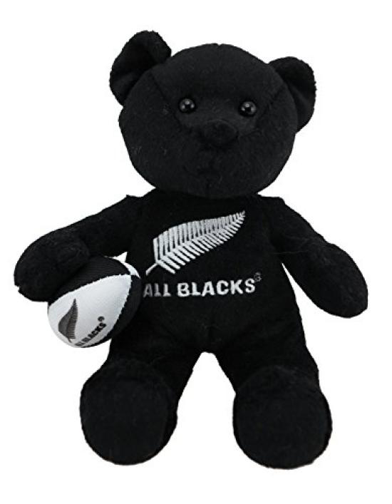 

All Blacks HAKA Mascot Doll Bear Black