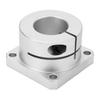 Square Flange Linear Ball Bearing D30mm Gcr15 Steel Abrasion Resistant High Precise Flange Linear Motion Bushing