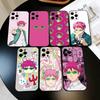 Kusuo Saiki Phone Case For iPhone 17,16,15,14,13,12,11 Plus,Pro Max,XS,Soft Silicone Black Cover