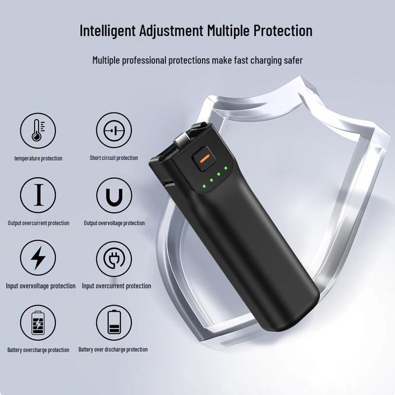 LKTOP DJI Pocket 3 5000mAh Extended Battery Grip