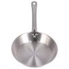 Frying Pan 304 Stainless Steel Bottom Single Handle Dishwasher Safe Oven Safe Sanding Frying