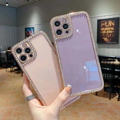 Bling Diamond Crystal Soft Case Voor Iphone 15 14 13 12 11 Pro Max/Samsung S22 S21 S23 Ultra a13 A23 A33 A53 A12 A22 A32 A52 A14 A54 Zachte Tpu Cover