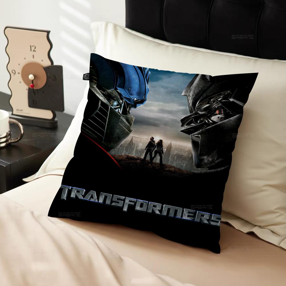 T-transfor-mers Cushion Cover Pillow Cover Decor Pillowcase Printed Cushion Case For Couch