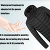 1PC Heated Cotton Heating Jacket for Men Women USB Electric Warmer Clothes Coat