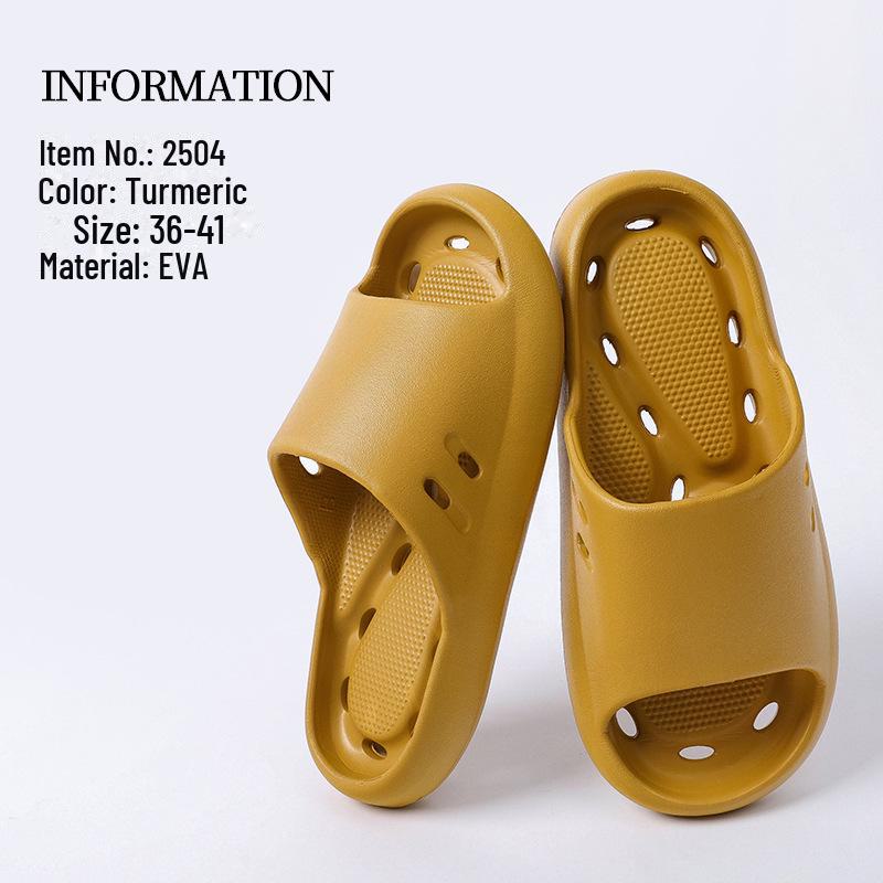 

Мужские нескользящие быстросохнущие полые тапочки для ванной - летние сандалии для дома 2025 года 36-37 (fits size 35-36 feet)