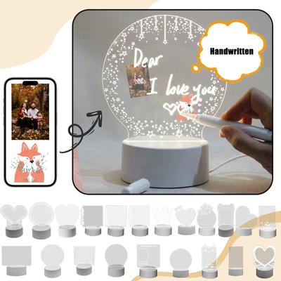 Customized Handwritten Colorful Remote Control Ornament Message Board
