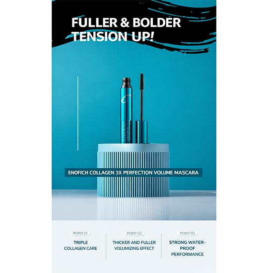 Enough Collagen 3X Perfection Volume Mascara 9ml (3 Options)