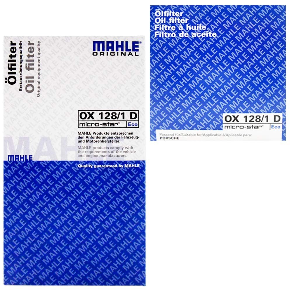 MAHLE Oil Filter Oil Element Porsche 911 Cayenne Cayenne S