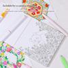 Creative Art Coloring Book 24 Sheets Pre-patterned Drawing Pad For Watercolor And Colored Pencils Acrylic Paint Marker