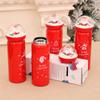 Christmas Gift for Girlfriend Gift Santa View Insulated Glass Christmas Gift Water Glass