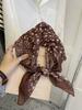 18Cm Cotton and Linen Cashew Small Square Scarf Spring Summer and Autumn Thin Decorative Scarf Air Conditioner Room Neck Scarf Headband Headscarf