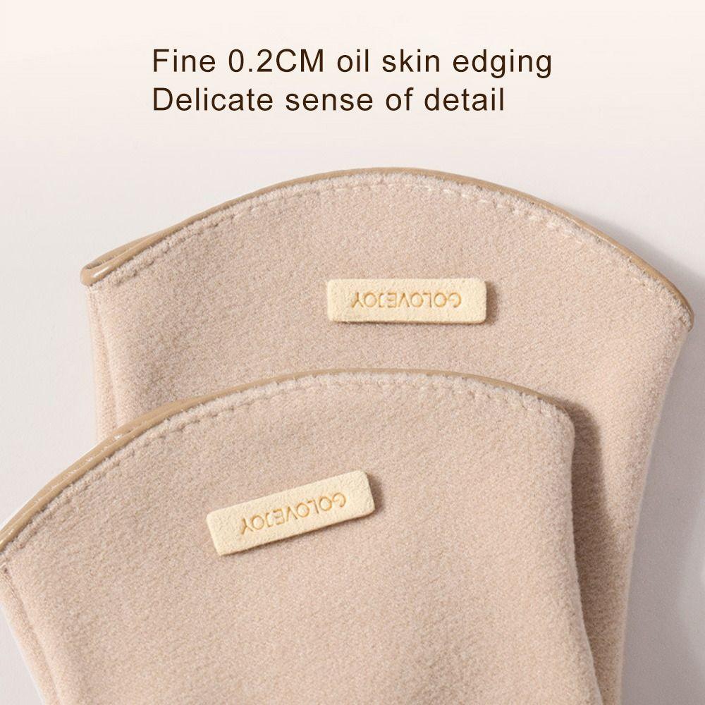 Outdoor Sport German Velvet Cold Proof Mittens Riding Gloves Women Gloves Full Finger Gloves