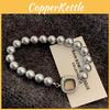 Style French Highend Geometric Pearl Bracelet For Women Chic And Sophisticated