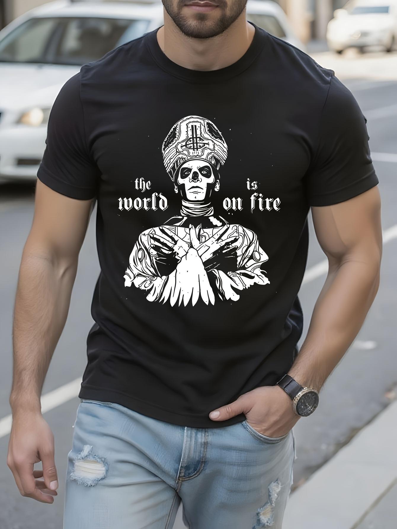 Heavy Metal Graphic Tshirt Graphic Tshirt - The World is ... M