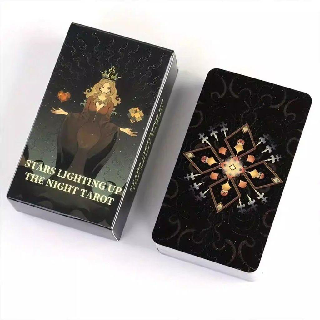 Night Sky Tarot Card Deck With Engaging Logic Puzzle For Game Night Entertainment