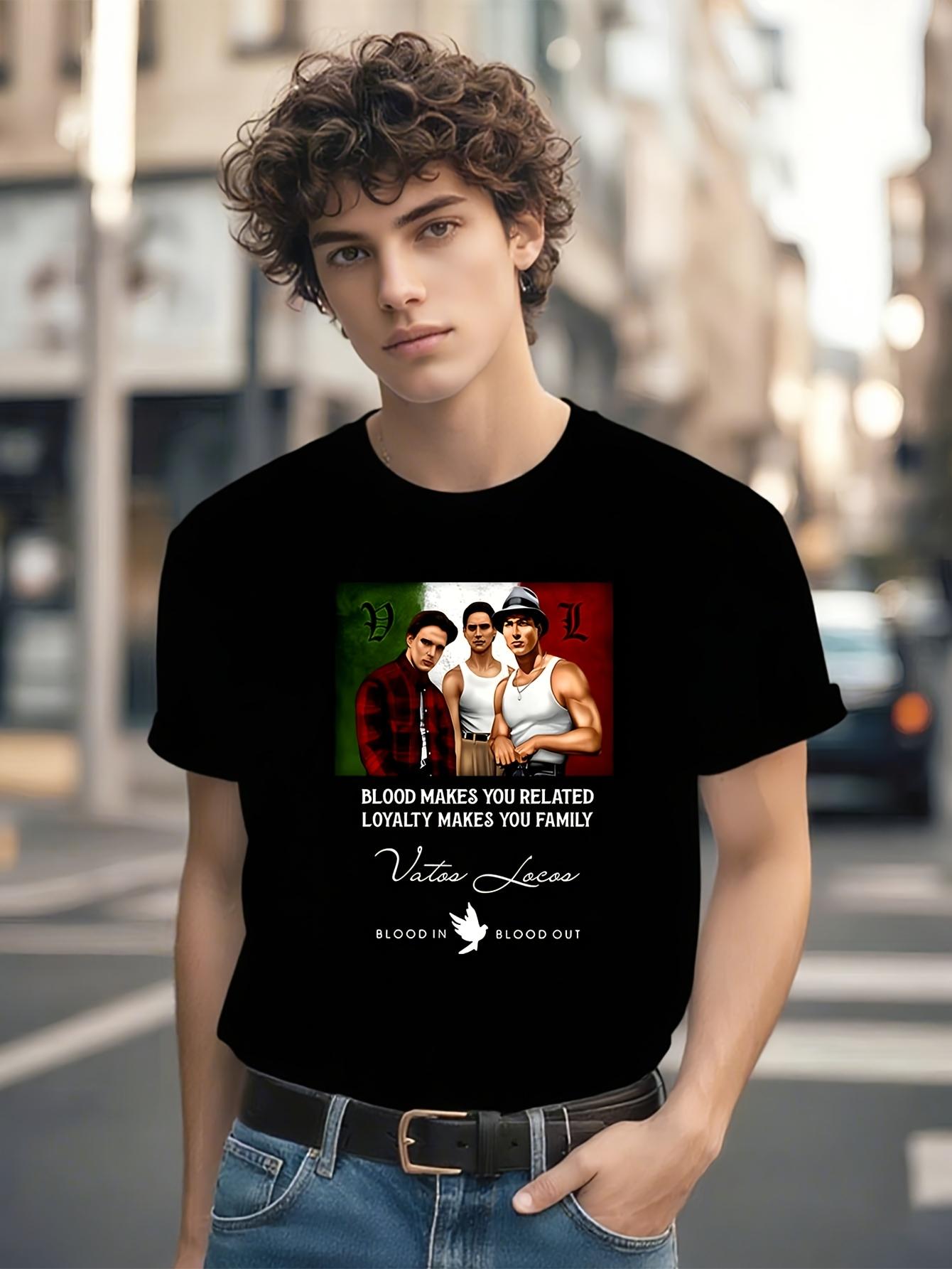 Vatos Locos Forever Latino Streetwear Tshirt - Blood Out ... XXXL