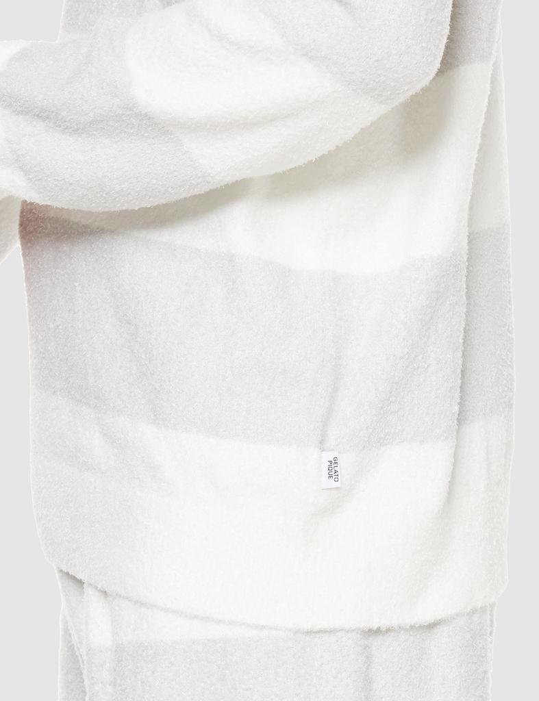Gelato Pique HOMME Smoothy 2 Border Pullover PMNT231910 LGRY M Men's