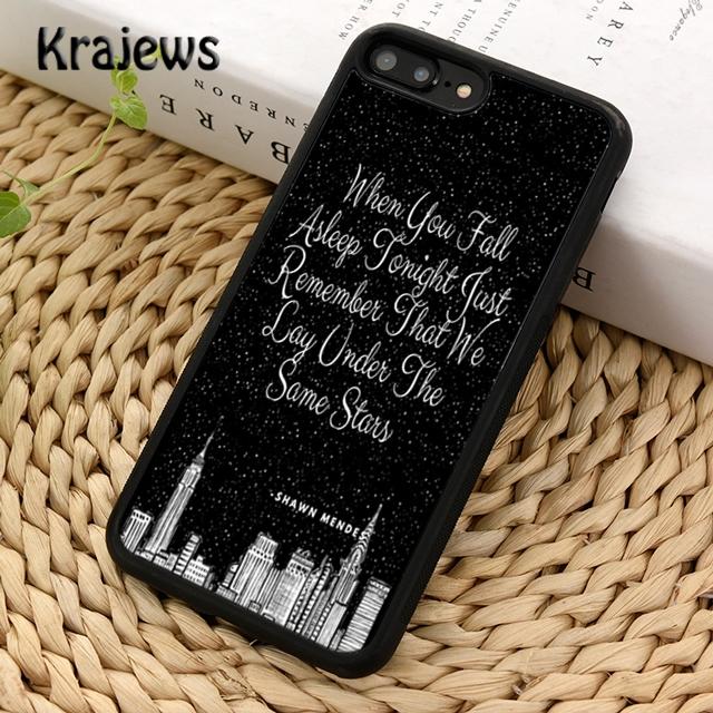 Krajews Pop Singer Shawn Mendes Magcon Phone Case Cover For iPhone 16 15 SE2020 14 6 7 8 Plus 11 12 13 Pro Max Coque Fundas