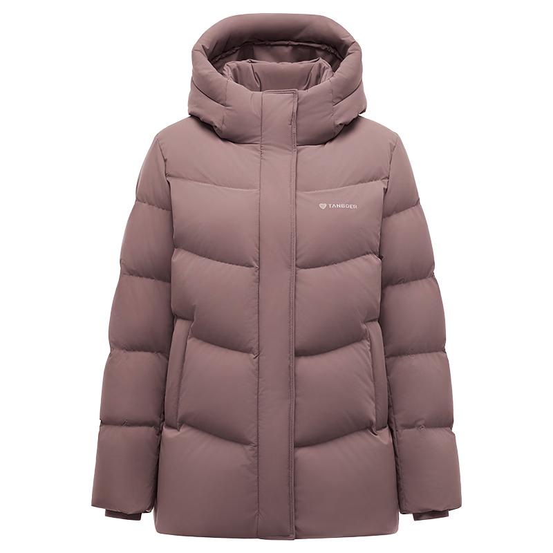 Tanbor Women's Hooded Duck Down Jacket TB62530506