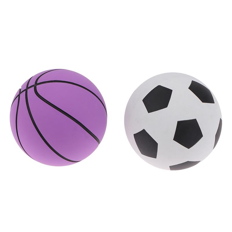 6Cm High Elastic Mini Rubber Basketball Decompression Hollow Elastic Ball Children'S Toy Outdoor Sports Beach Mini Basketball
