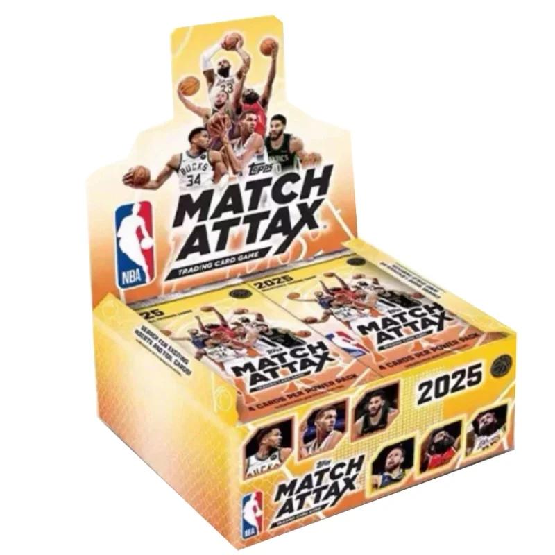 Genuine NBA Star Card NBA MATCH ATTAX Basketball Battle Card Energy Pack Superpower Pack Collection Card Toys Gifts