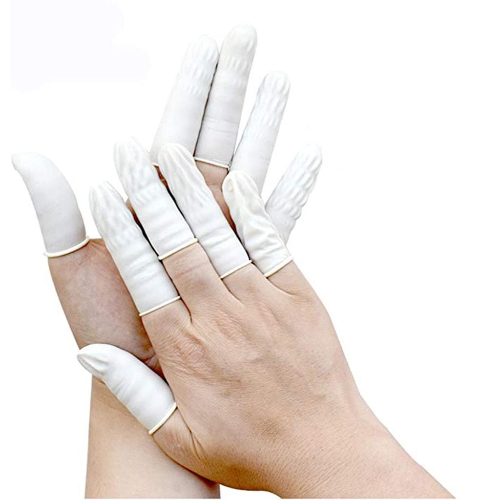 Latex Finger Cover -Static Gloves And - Nail Disposable Finger Cover Labor Supplies