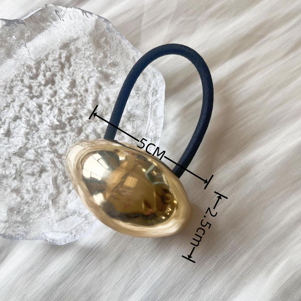 Metal Irregular Double-layer Hair Bands Ropes for Women Headband Elastic HairPins Hairband Fashion Jewelry Hair Accessories Gift