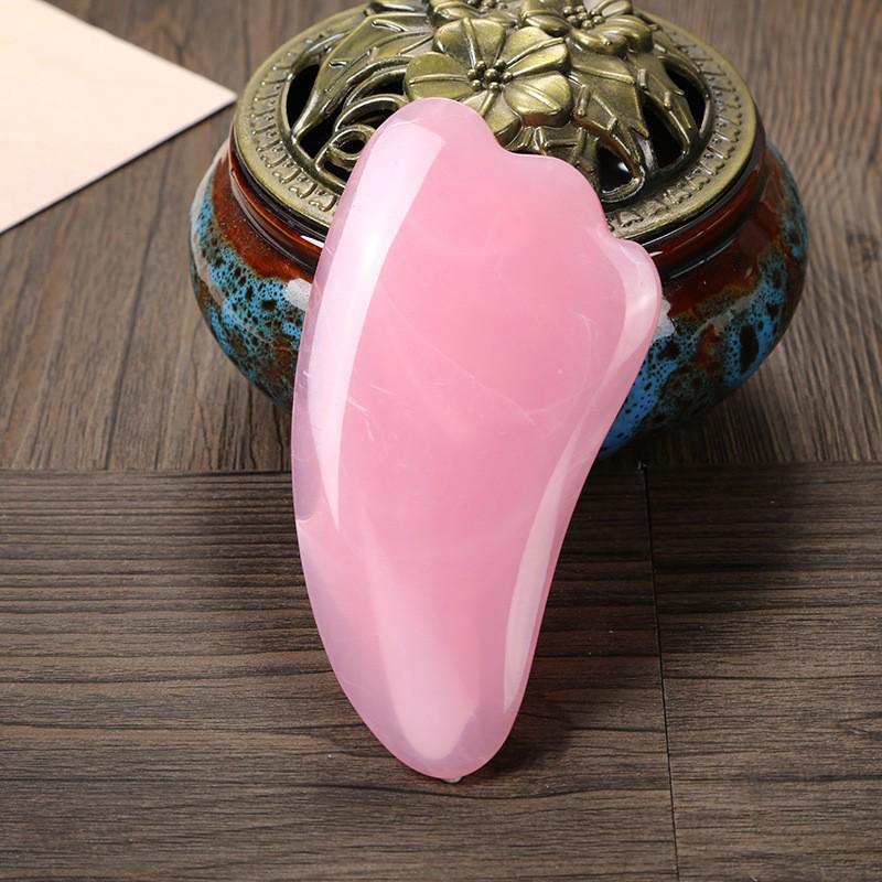 Buffalo Horn Gua Sha Board – Acupoint Scraper for Full Body and Face Meridian Massage in Beauty Salons