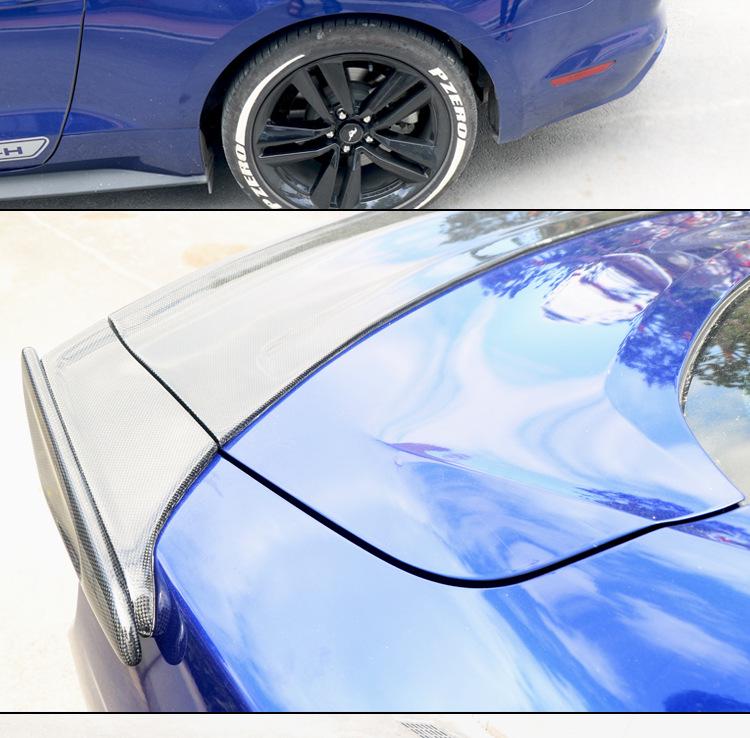 Carbon Fiber Rear Wing Spoiler for 2015-2023 Ford Mustang Mach-E