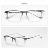 Unisex High-End Pure Titanium Eyeglass Frame for Prescription Myopia - Model 8166