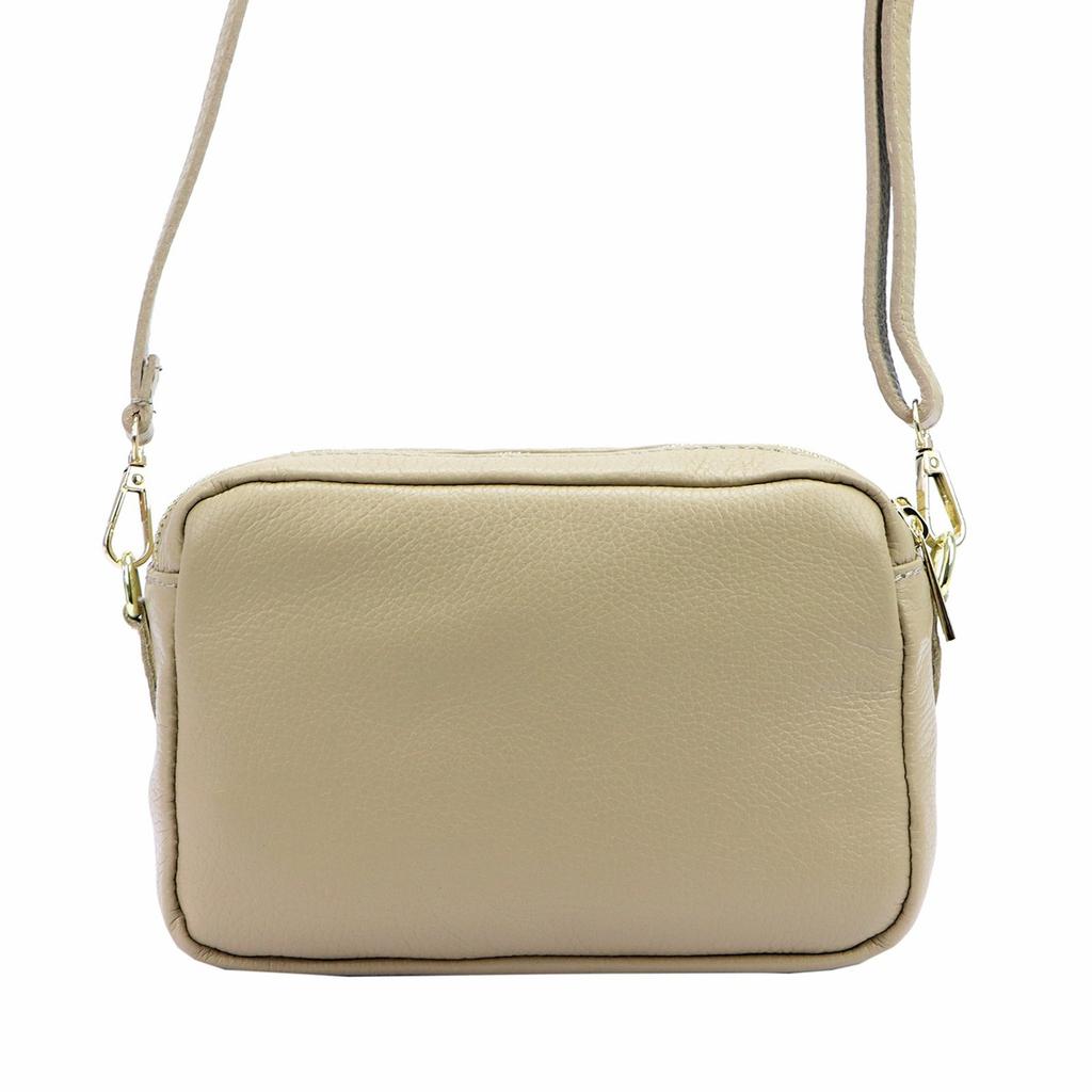 Skórzana miejska damska listonoszka od MiaMore