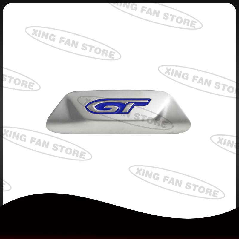VZQR9 GT Metal Emblem Car Steering Wheel Badge Sticker Decal For Peugeot 208 5008 4008 3008 508 GT Line Decoration Accessories