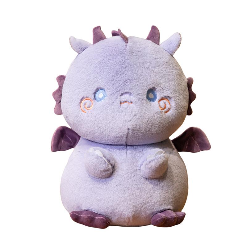 35cm Cartoon Loong Plüschpuppe Stofftier Kawaii China Drache Spielzeug Flügel Langer Schwanz Plüschtier Geburtstagsgeschenk