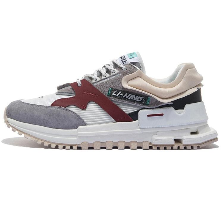 Li-Ning 001 Classic Grey Tan Men s AZGS007-3 EU 43