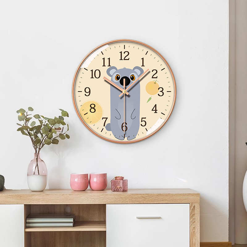 12 Inch 30cm Hengqi Home Wall Clock Bedroom Living Room Silent Creative Clock Fashion Simple