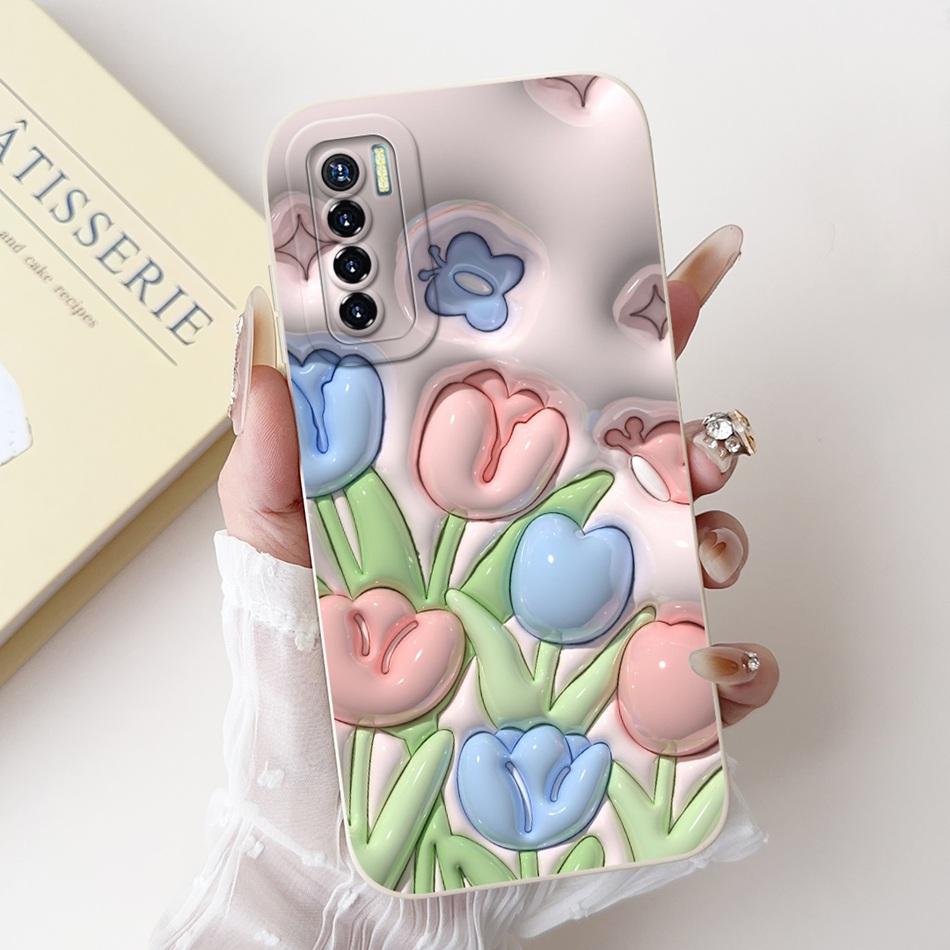For Tecno Camon 17 Pro 17P 17 Phone Case Camon17 Camon17P 17Pro CG6 CG7 CG8 Cute New Design Soft Silicone Plain Shockproof Cases