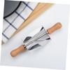 Stainless Steel Baking Knives Set of 4 - Croissant Cutter, Doughnut Moulds, Grid Cutter, Baking Tools