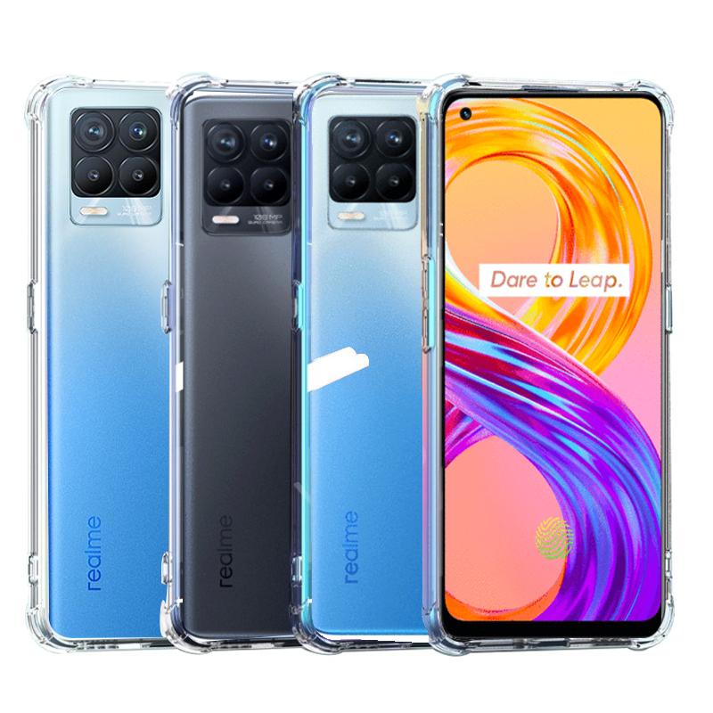 Ultra Thin Clear Soft Transparent Phone Case for OPPO Realme 8Pro 7Pro 6Pro 7 5G 7i Global Back Covers Real Me 6 7 8 Pro 7 I 75g