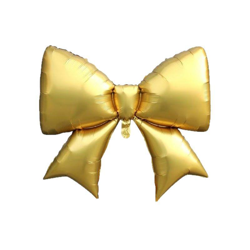 Xiaohongshu Ins Bow Aluminum Foil Balloon for Girl's Birthday Party Decoration