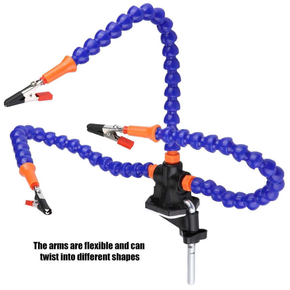 3 Arm Flexible Soldering Station for RC Racing Drone RC Tool ( No Magnifying Glass or Fan)