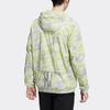 Adidas Neo Camouflage Print Casual Sports Jacket Men Jackets Yellow HC9708