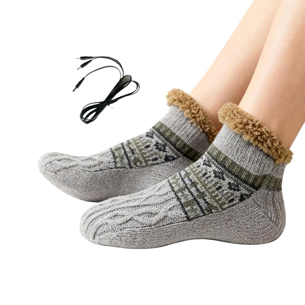 Heating Socks Women Warm Christmas Feet Costume Fast Heating Foot Warmer for Women Girls Ladies Wives Housewives Cold Mornings