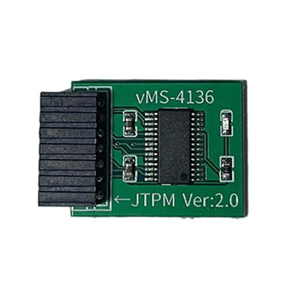 TPM 2.0 Encryption Security Module Board For ASUS ASRock MSI ASRock GIGABYTE LPC 14Pin Motherboards Card