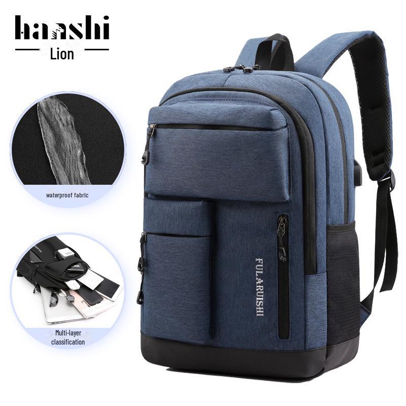 Wodoodporny plecak unisex high-end - Casualowy, podróżny, szkolny, dojeżdżający do pracy, biznesowy